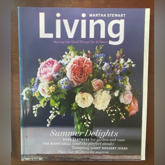 Set of 5 2006 Martha Stewart Living Magazines - Apr, May, Jun, Jul, Aug - Picture 4 of 6